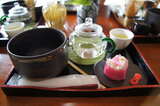 松江城のお膝元で和菓子とお点前体験ができる、喫茶きはる