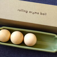 転がる木のボールでアロマ広がる ローリングアロマボールHARIO（ハリオ）から