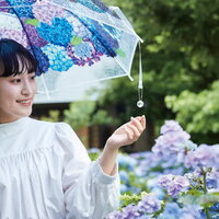 梅雨空にも映える 紫陽花の傘、東京・大阪・広島など全国33か所で無料貸出