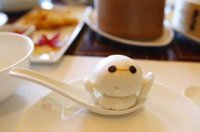 香港ディズニーランドホテルの ディズニー飲茶 ベイマックス