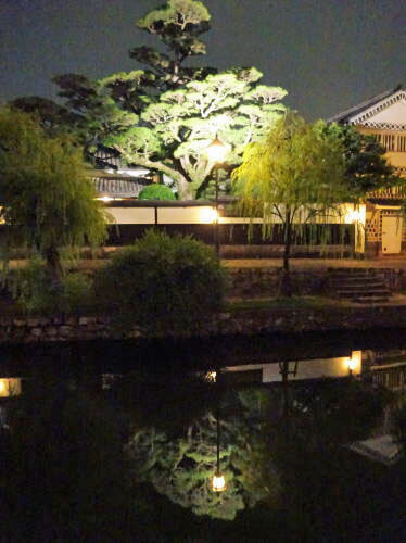 倉敷・美観地区の夜景 画像4