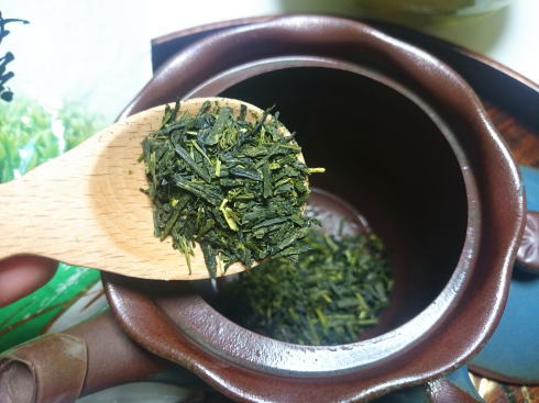 緑茶 茶葉は多めが美味しい