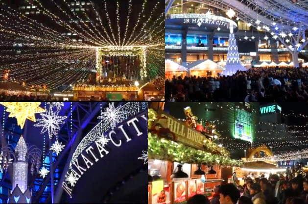 福岡で日本最大級のクリスマスマーケット2018、博多・天神で本場ドイツの雰囲気を
