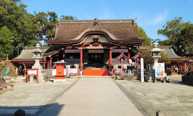 恋木神社がある、水田天満宮 本堂