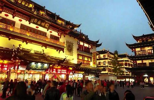 上海の「豫園商城」買い物やお土産も