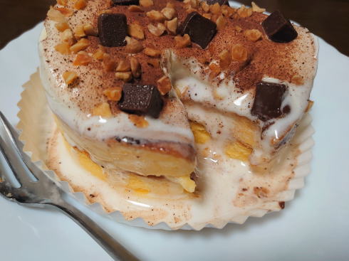 セブンイレブン とろーりクリームのパンケーキ チョコ 画像9