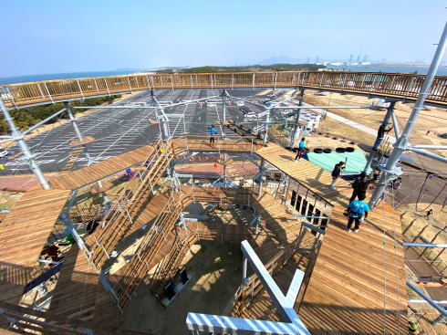 海の中道海浜公園 シードラグーン（アスレチックタワー）画像9