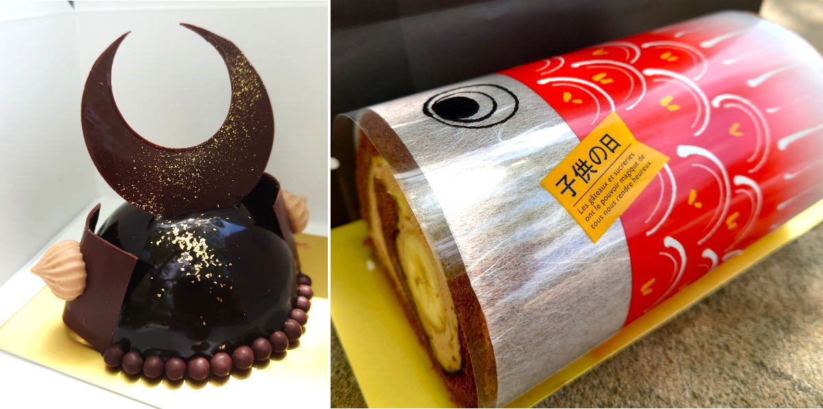 こどもの日お祝でこいのぼりロール・かぶとケーキ、ホテルニューオータニ博多で