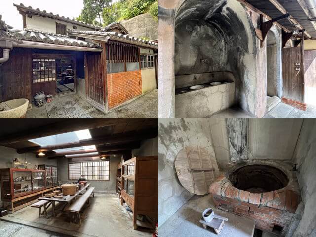 旧野崎家住宅の台所やお風呂