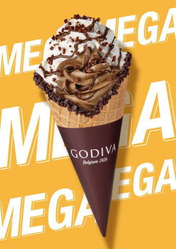 ゴディバ メガパフェ チョコレート 画像イメージ