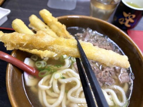 資さんうどん ごぼ天うどん