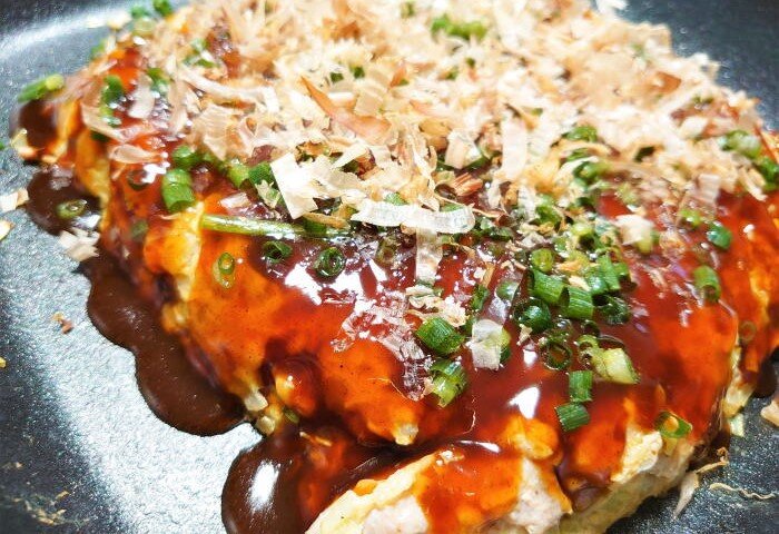 オートミール×お好み焼きでゆるっと糖質制限、小麦粉の代用でトロっと軽く美味しいよ