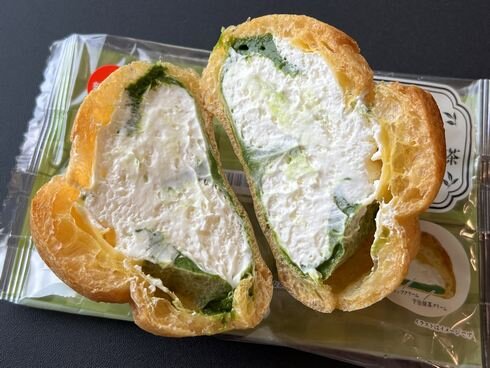 うまっ!セブンイレブン「ダブルシュー」に宇治抹茶、濃厚なめらかクリームが美味