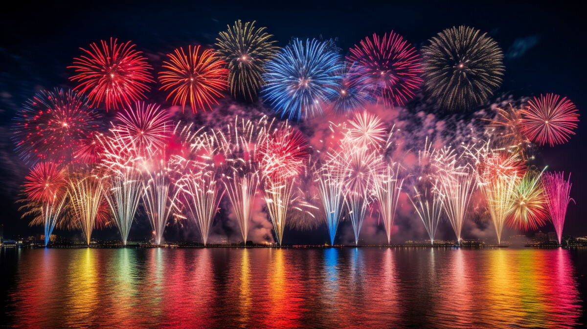 宍道湖の花火（水郷祭）で史上最大のドローンショー！「かまいたち」コラボで特別演出も