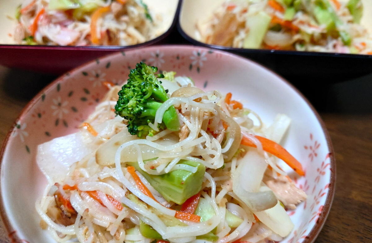 そうめんチャンプルー、ツナとアレで「間違いなく旨いやつじゃん」簡単レシピ