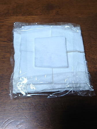 採尿のためのパッドづくり