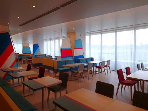 リゾナーレ下関 ビュッフェダイニングの客席