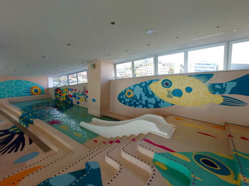 リゾナーレ下関 ふぐプールの幼児プール