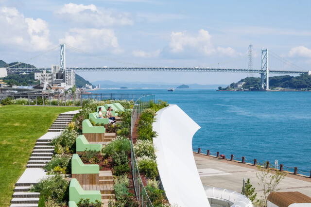 リゾナーレ下関 から見る関門海峡の風景2