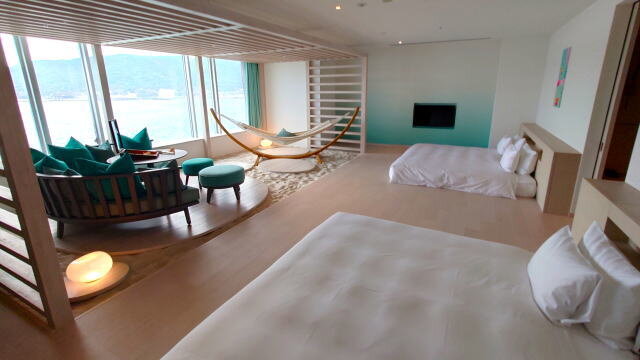 リゾナーレ下関 カバナスイート 内観