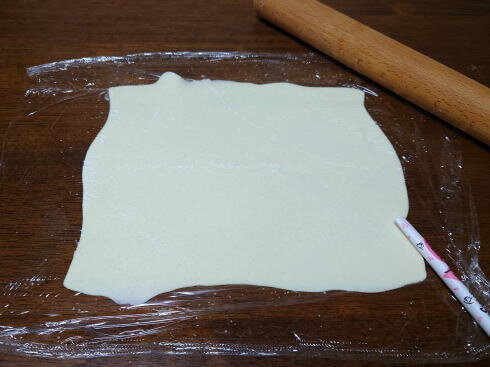 冷凍パイシートで作る源氏パイ風 ハート型パイ 作り方画像1