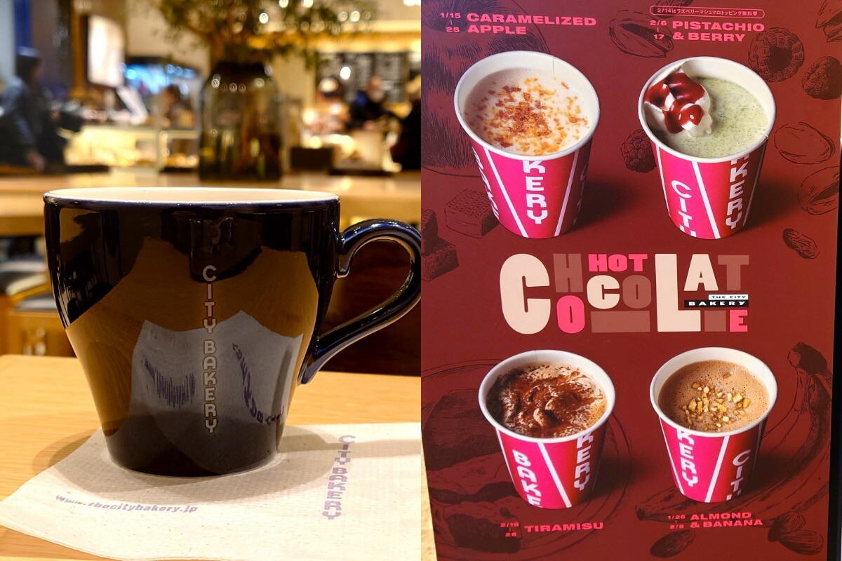 ホットチョコレートフェスティバル開催中！わずかな期間に次々と