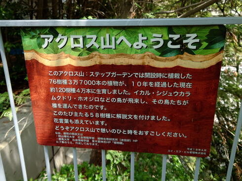 アクロス福岡 アクロス山とも呼ばれる