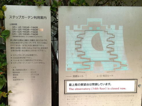 アクロス福岡 ステップガーデン利用案内